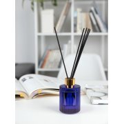 Диффузор ароматический Fragnola, пряная древесина и кардамон, темно-синий