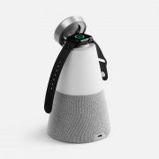 Bluetooth-колонка с беспроводной зарядкой и подсветкой Cone Sonance, серая