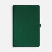 Ежедневник Lungo, недатированный, зеленый