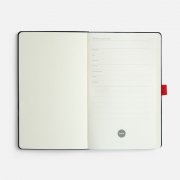 Ежедневник Lungo, недатированный, красный