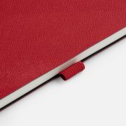 Ежедневник Lungo, недатированный, красный