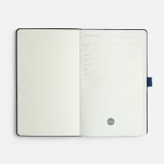 Ежедневник Lungo, недатированный, темно-синий