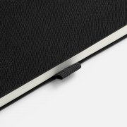 Ежедневник Lungo, недатированный, черный