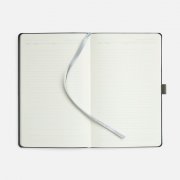 Ежедневник Lungo, недатированный, серый