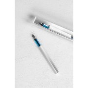 Перьевая ручка PININFARINA PF One SILVER /BLUE арт. NPKRE01718 Перьевая ручка PININFARINA PF One SILVER /BLUE арт. NPKRE01718