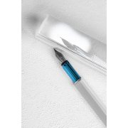 Перьевая ручка PININFARINA PF One SILVER /BLUE арт. NPKRE01718 Перьевая ручка PININFARINA PF One SILVER /BLUE арт. NPKRE01718