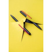 Шариковая ручка Pininfarina GrafeeX с красным клипом в чехле арт. GFX002RO+