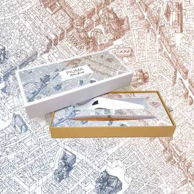 Шариковая ручка Pininfarina Piuma PALERMO арт. FOPIUBINKPA