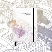 Блокнот линованный Pininfarina ITALIAN BEAUTY MILANO из каменной бумаги, А5