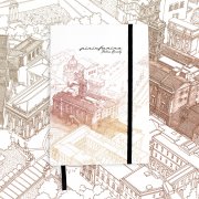 Блокнот линованный Pininfarina ITALIAN BEAUTY ROMA из каменной бумаги, А5 арт. NB1421IBRO