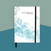 Блокнот линованный Pininfarina ITALIAN BEAUTY VENEZIA из каменной бумаги, А5 арт. NB1421IBVE