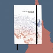 Блокнот линованный Pininfarina ITALIAN BEAUTY TORINO из каменной бумаги, А5