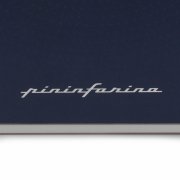 Блокнот линованный Pininfarina из каменной бумаги в твердой обложке, А5, синий арт. NB1421HDRUBL