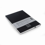 Блокнот линованный Pininfarina из каменной бумаги в мягкой обложке, А5, черный арт. NB1421FLRUBK