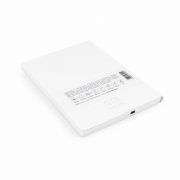 Блокнот линованный Pininfarina из каменной бумаги в мягкой обложке, А5, белый арт. NB1421FLRUWH