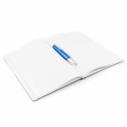 Блокнот линованный Pininfarina из каменной бумаги в мягкой обложке, А5, белый арт. NB1421FLRUWH