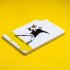 Блокнот линованный Pininfarina Banksy Метатель цветов из каменной бумаги, А5 Блокнот линованный Pininfarina Banksy Метатель цветов из каменной бумаги, А5