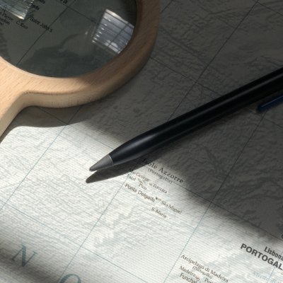 Карандаш GrafeeX с желтым клипом в чехле