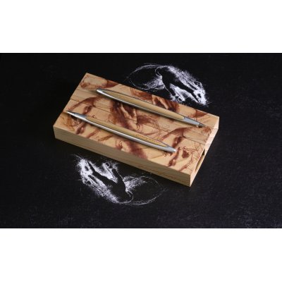 Набор из двух ручек Pininfarina Cambiano BOX CEDARWOOD