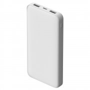 Внешний аккумулятор Polus, 10000 Mah, софт-тач покрытие, белый арт. 2018.01.01