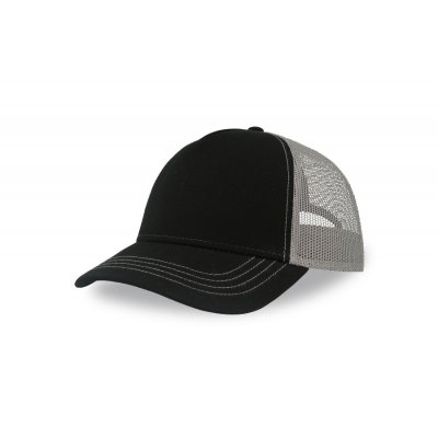 Бейсболка "RAPPER CANVAS-S", 5 клиньев, пластиковая застёжка Серый