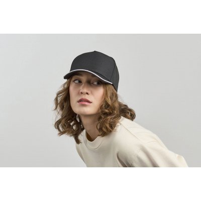 Бейсболка RECY FIVE PIPING, 5 клиньев, застежка-липучка Красный арт. 254930-S.08