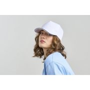 Бейсболка RECY FIVE PIPING, 5 клиньев, застежка-липучка Синий ройал