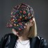 Образец бейсболка CUSTOM MERCH, 5 клиньев, застёжка на липучке черный арт. 50001 Образец бейсболка CUSTOM MERCH, 5 клиньев, застёжка на липучке черный арт. 50001