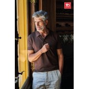 Рубашка-поло мужская ADAM 195 Бордовый