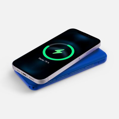 Аккумулятор Omni Qi 10000 мАч, ver.2, синий арт. 22077.40