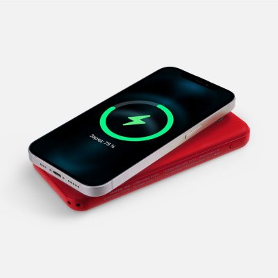 Аккумулятор Omni Qi 10000 мАч, ver.2, красный арт. 22077.50