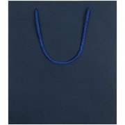 Пакет бумажный Vid L, синий