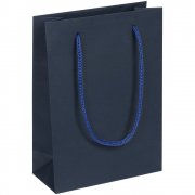 Пакет бумажный Vid S, синий