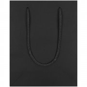 Пакет бумажный Vid S, черный