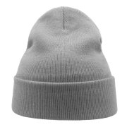 Шапка вязаная двойная Wind-S Светло-серый