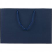 Пакет бумажный Ample Thin M, синий