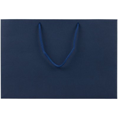 Пакет бумажный Ample Thin M, синий арт. 250014.40