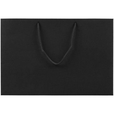 Пакет бумажный Ample Thin M, черный арт. 250014.30