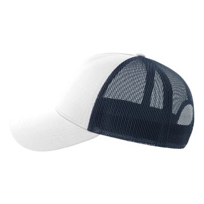 Бейсболка RAPPER COTTON-S, 5 клиньев, пластиковая застёжка, 280 Белый