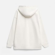 Худи оверсайз унисекс Snuggie, молочно-белое