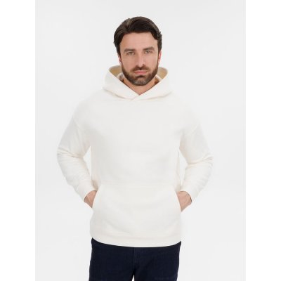 Худи оверсайз унисекс Snuggie, молочно-белое