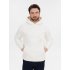 Худи оверсайз унисекс Snuggie, молочно-белое Худи оверсайз унисекс Snuggie, молочно-белое