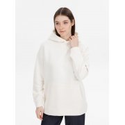 Худи оверсайз унисекс Snuggie, молочно-белое