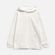 Худи оверсайз унисекс Snuggie, молочно-белое