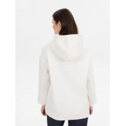 Худи оверсайз унисекс Snuggie, молочно-белое