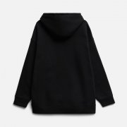 Худи оверсайз унисекс Snuggie, черное