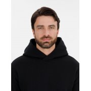 Худи оверсайз унисекс Snuggie, черное