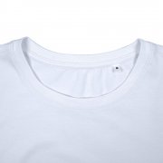 Футболка женская T-bolka Stretch Lady, белая (холодный оттенок)