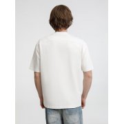 Футболка оверсайз унисекс Sideline, молочно-белая арт. 18406.60