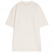 Футболка оверсайз унисекс Sideline, молочно-белая арт. 18406.60